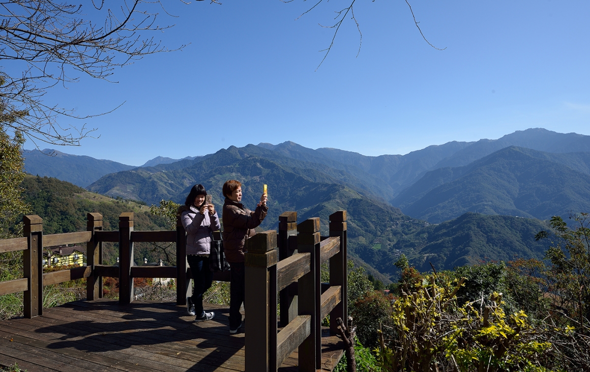 清境農場國民賓館清晨景觀