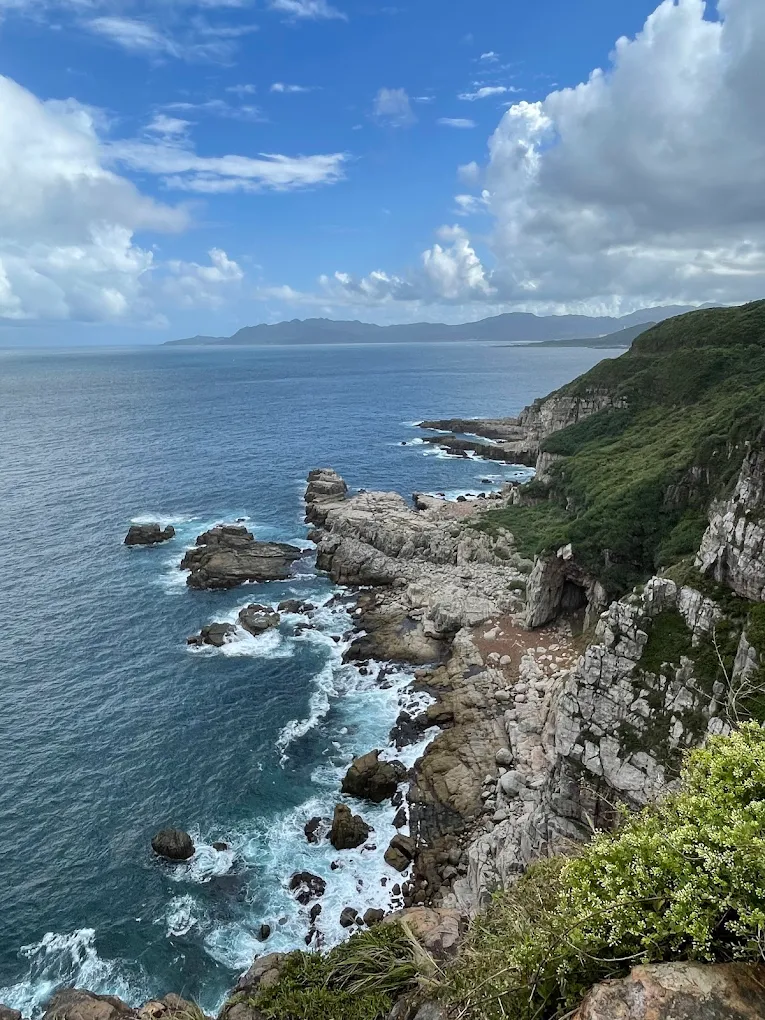 龍洞灣岬步道絕美斷崖