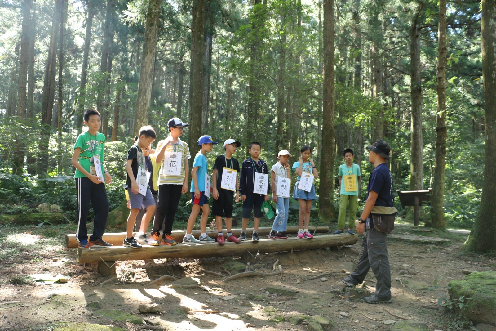 東眼山自然教育中心室外一角
