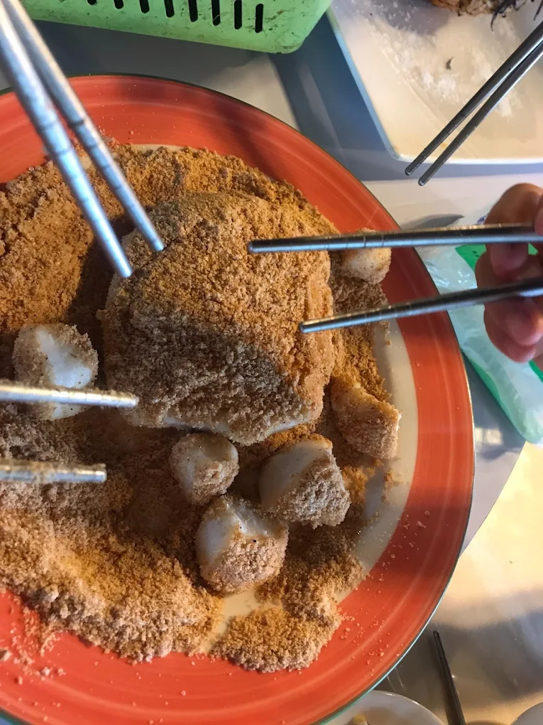 親手體驗搗麻糬的樂趣