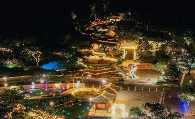 「在南台灣過一個『日式冬夜』」｜四重溪溫泉村點燈，浪漫不輸日本泡湯町