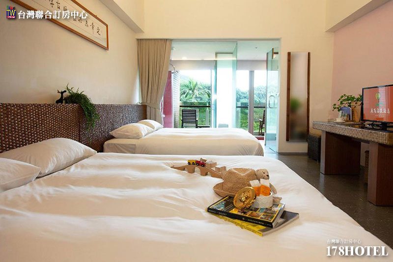 台東鹿鳴溫泉酒店｜升等鹿豐精緻四人房 3999 元起