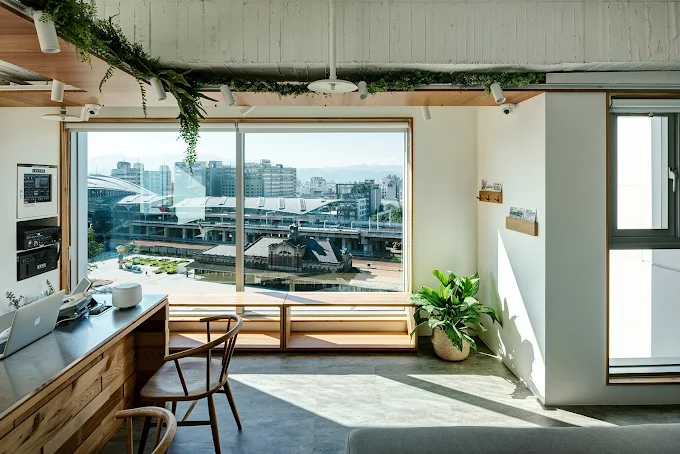 路得行旅台中館｜車站旁的工業風設計旅宿，給旅人最溫柔的休息時光