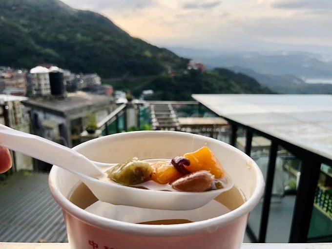 手工製作的阿柑姨芋圓，口感Ｑ彈有勁