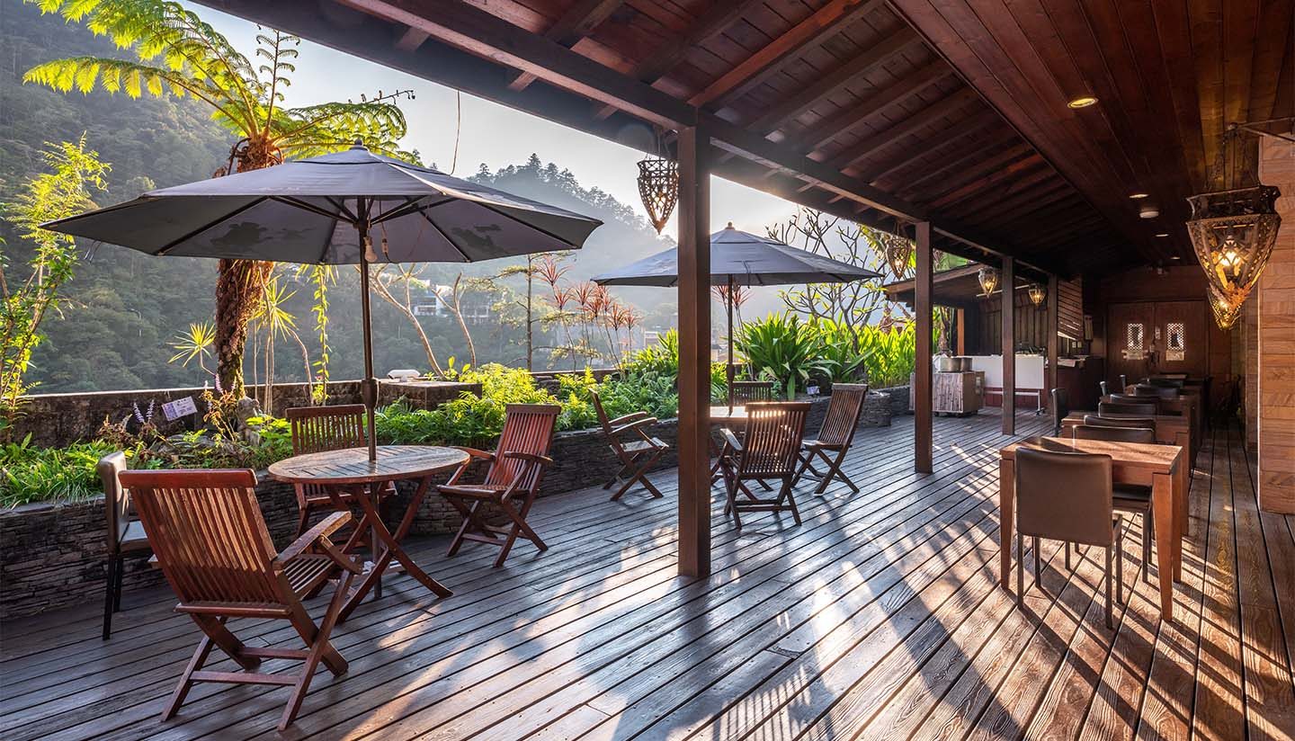 遠離城市壓力，在谷關泡一池療癒溫泉｜惠來谷關溫泉會館的峇里風假期提案