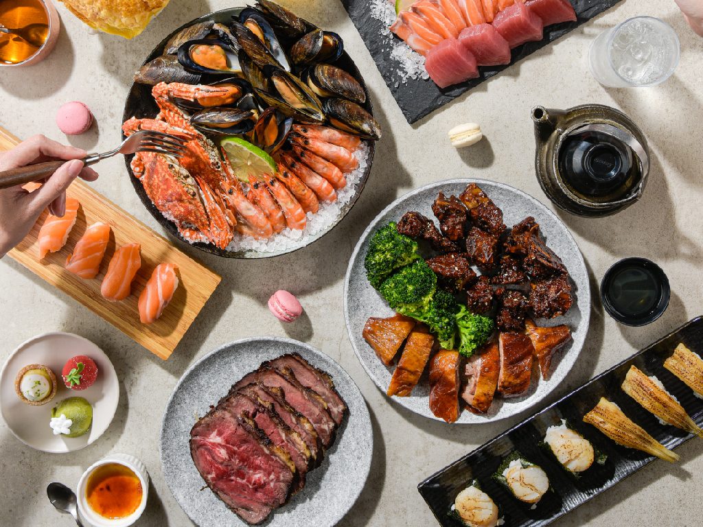 在海鮮與甜點之間,遇見高雄的味覺浪漫—聯上大飯店帕里巴黎自助餐饗宴