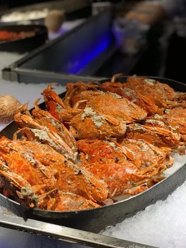 在海鮮與甜點之間,遇見高雄的味覺浪漫—聯上大飯店帕里巴黎自助餐饗宴