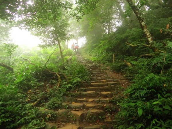 溪洲山步道遠眺石門水庫美景