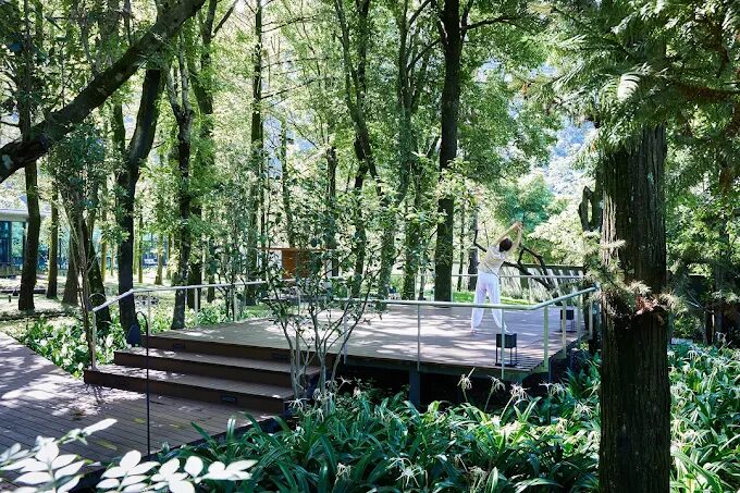 在谷關遇見星野的靜,從晨霧到夜泉|虹夕諾雅谷關帶你走進山谷中的日式詩意時光