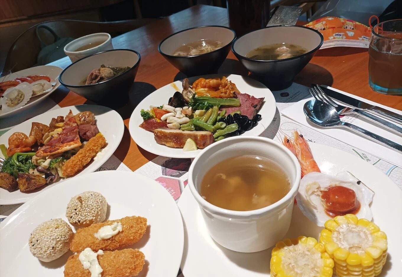 臺中日光溫泉會館自助餐