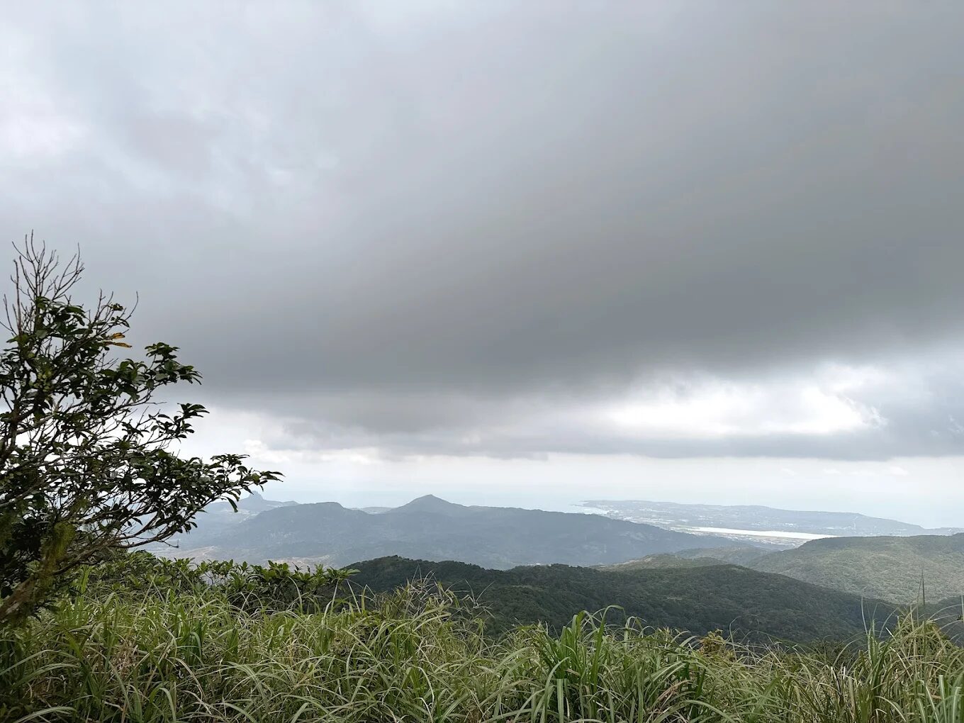 老佛山的蒼翠山景展現了屏東原始林相的壯麗