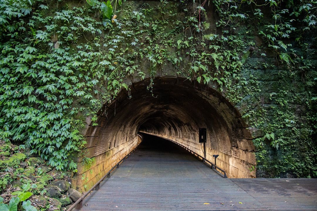 隧道出入口的絕美光影反射