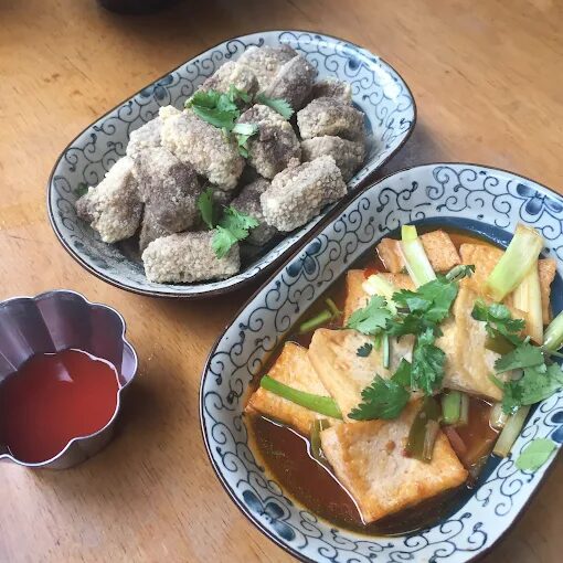 不趕時間的旅行,在山裡泡湯、吃豆腐|泰安溫泉慢旅筆記