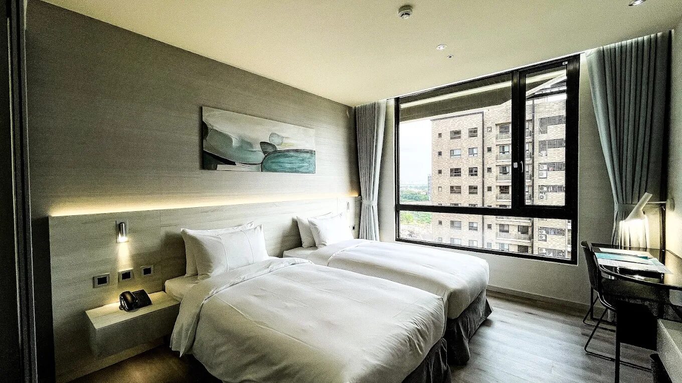 青埔商旅 CP HOTEL｜高鐵桃園站旁的質感設計旅店，商務旅遊首選