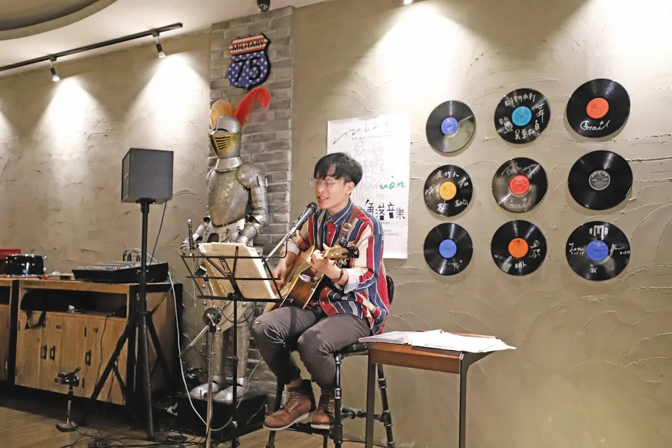 飯店細部裝潢與光影表現