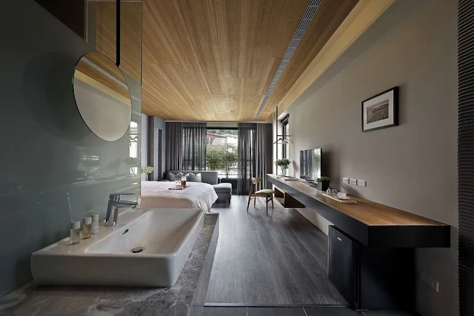 日月潭藍天水灣民宿｜坐擁湖景第一排的夢幻旅宿，走路就到水社碼頭