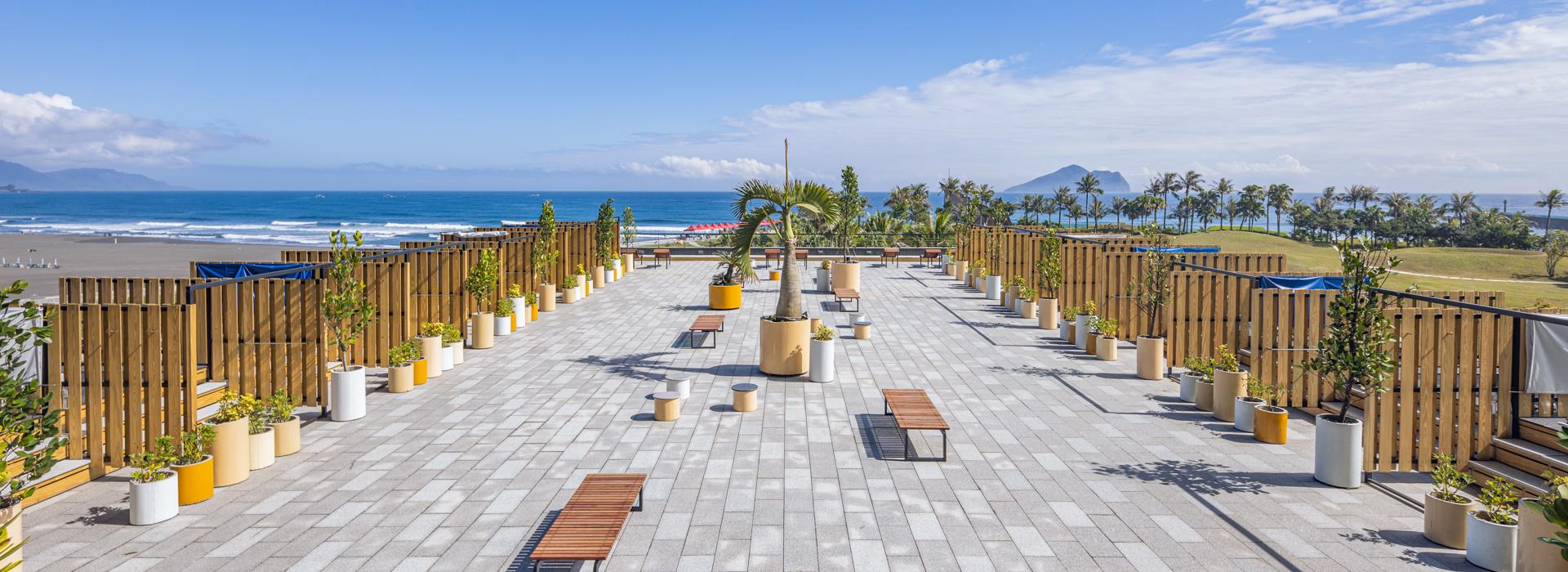 凱渡廣場酒店｜宜蘭頭城海景第一排的「陸上郵輪」，奢華度假新地標