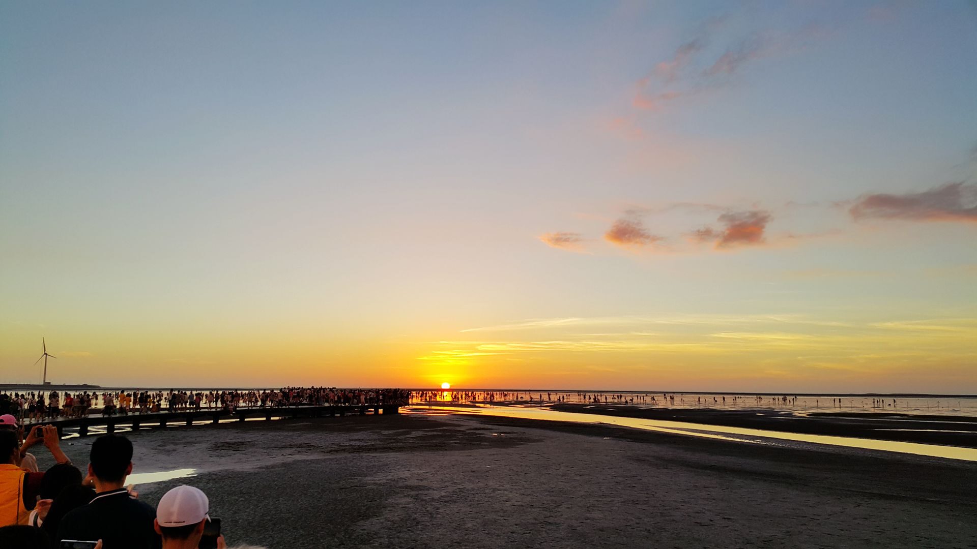 潮起潮落之間，遇見金色的風景｜高美濕地日落生態全攻略