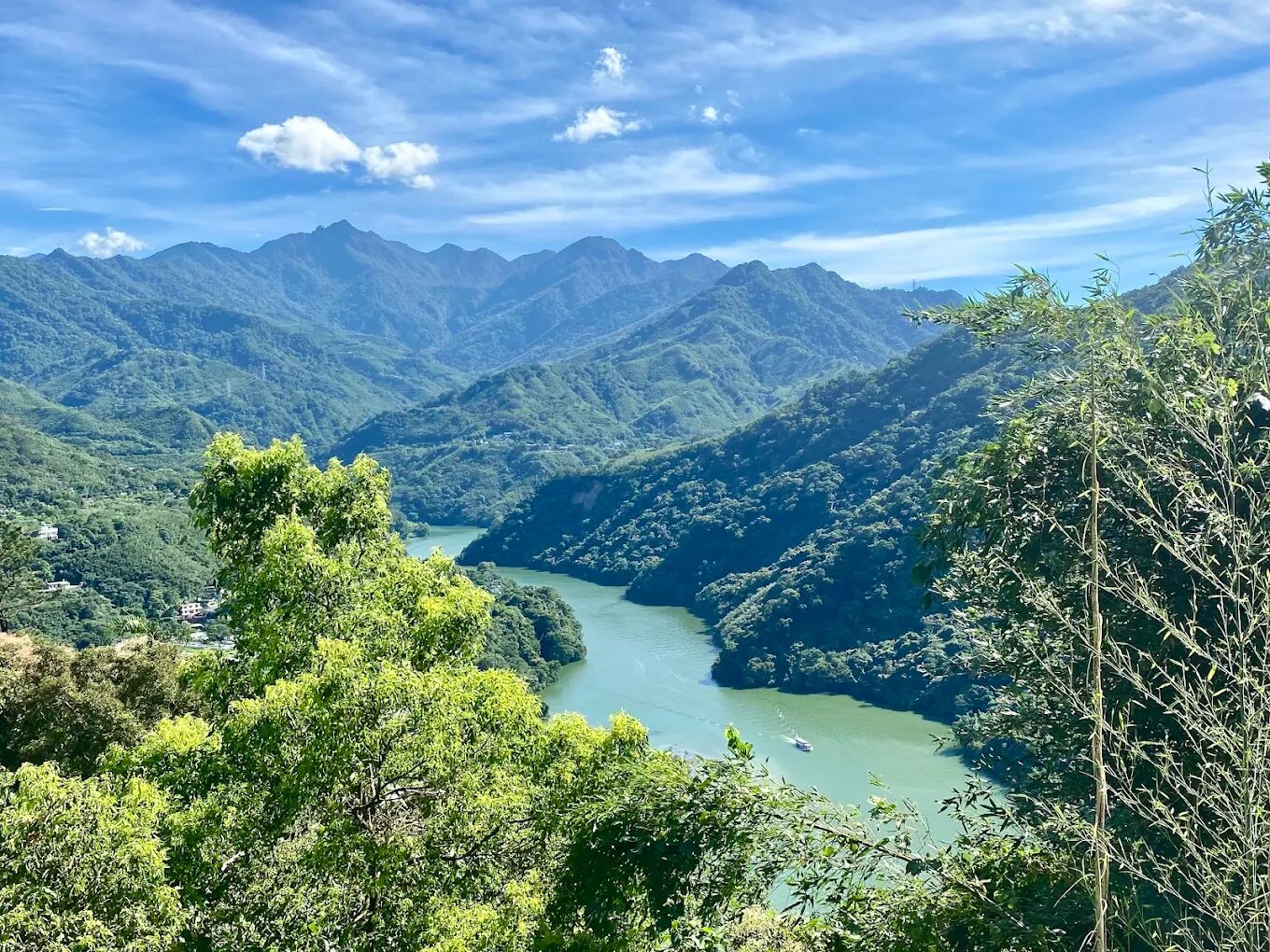 鄰近景點角板山公園視野遼闊