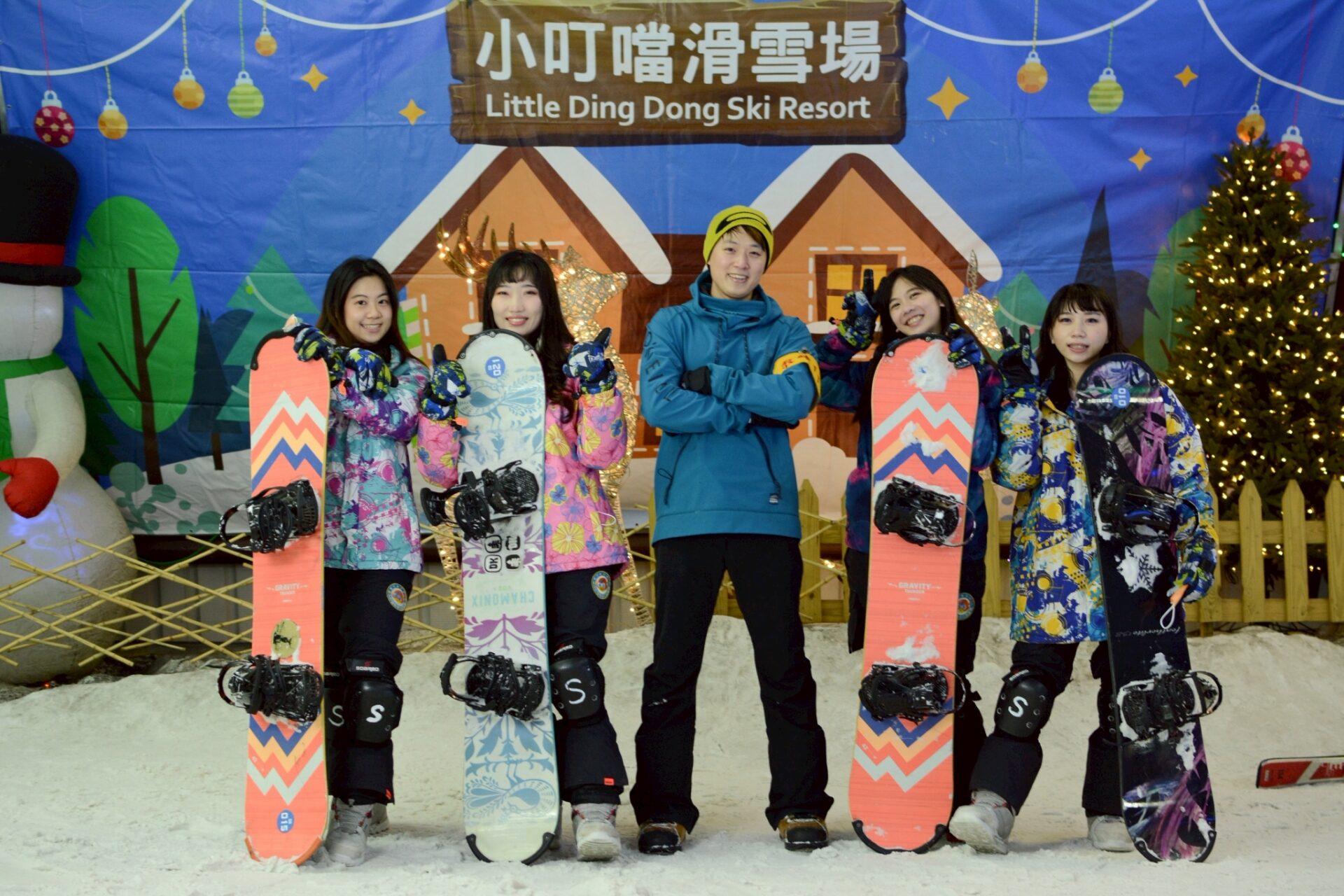 新竹親子景點新選擇｜小叮噹室內滑雪場好玩又能學滑雪