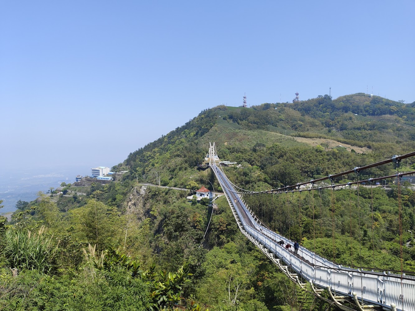 嘉義梅山太平雲梯的壯麗景色