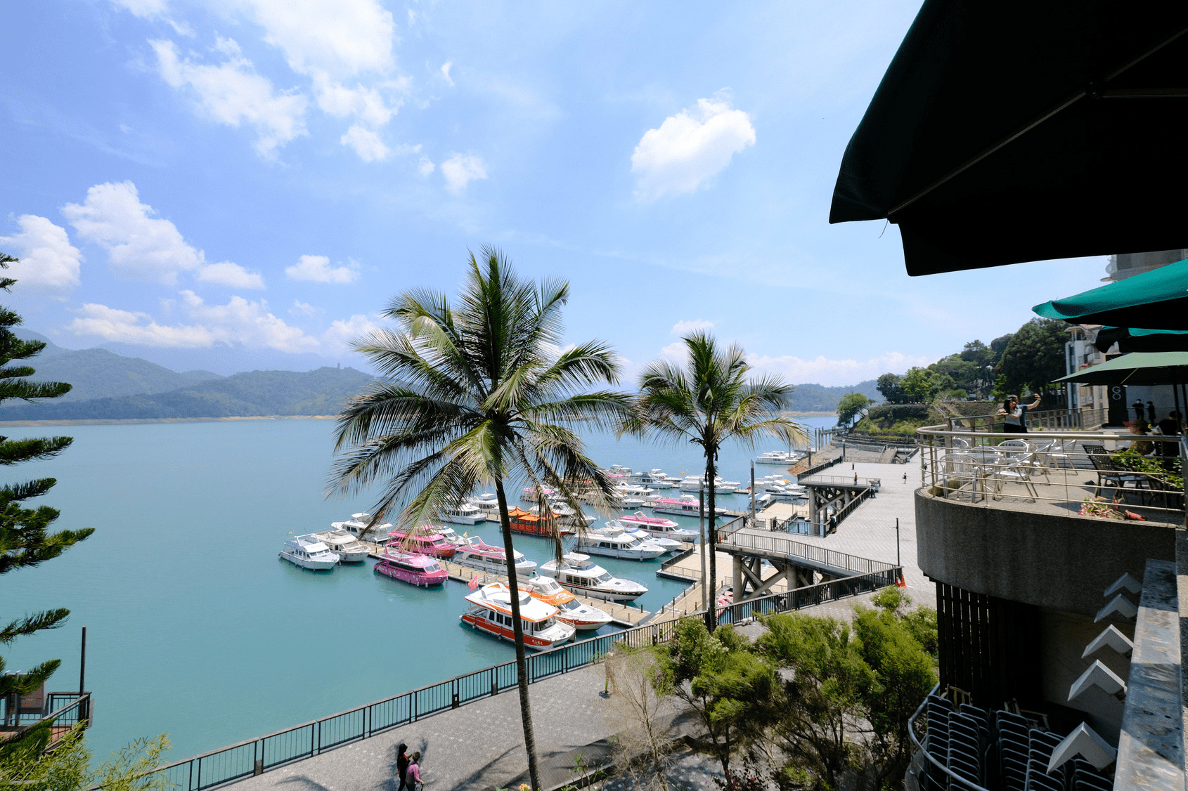 日月潭的美，窗景變成最好的風景，把自己交給湖光｜日月潭大淶閣飯店