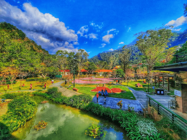 谷關公園｜走進山林溫泉小鎮的輕鬆散步路線
