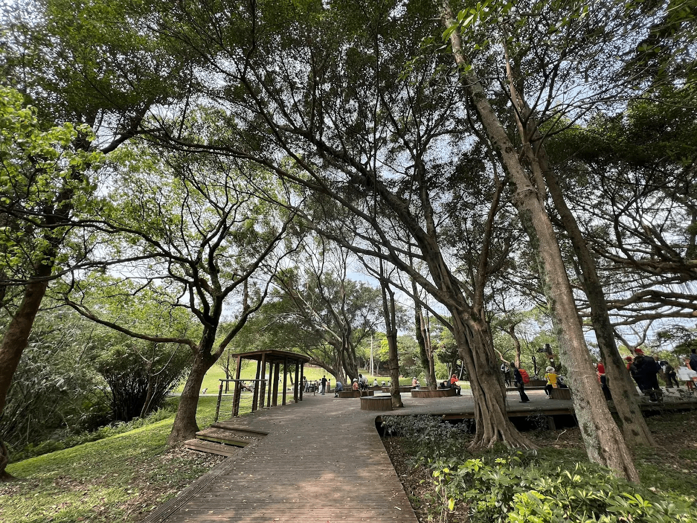 五酒桶山步道入口景色