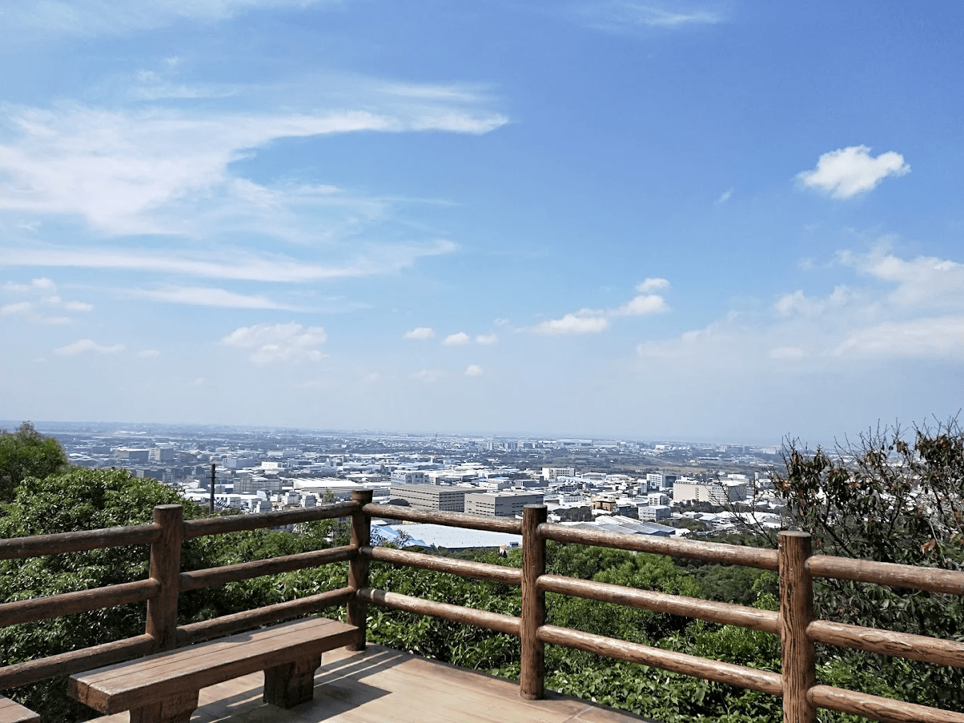 觀景台視野遼闊，讓人放鬆