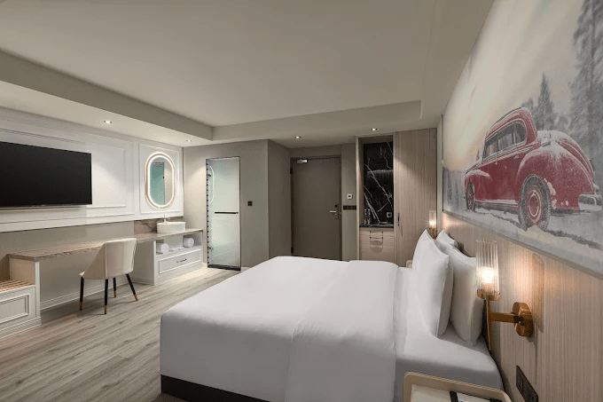 旅途中最舒服的暫停鍵，林口的夜很柔軟，爵怡溫德姆酒店的安靜與溫暖