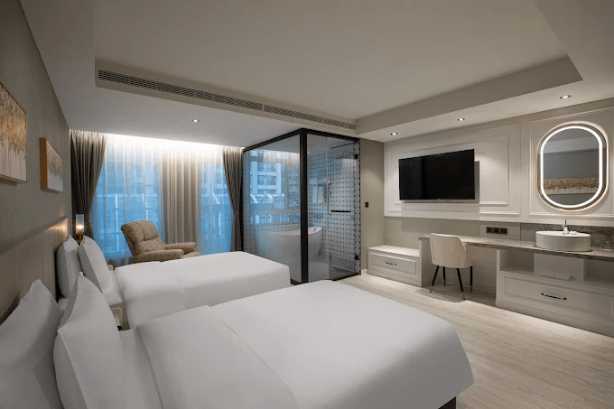 旅途中最舒服的暫停鍵，林口的夜很柔軟，爵怡溫德姆酒店的安靜與溫暖