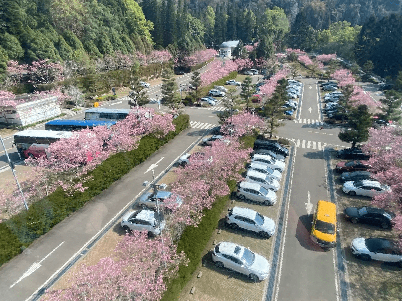 日月潭纜車站停車場