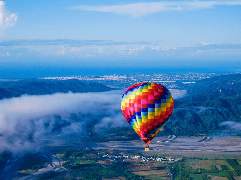 鹿野高台熱氣球｜一生一定要體驗一次的天空旅行，看見台東的天空奇蹟