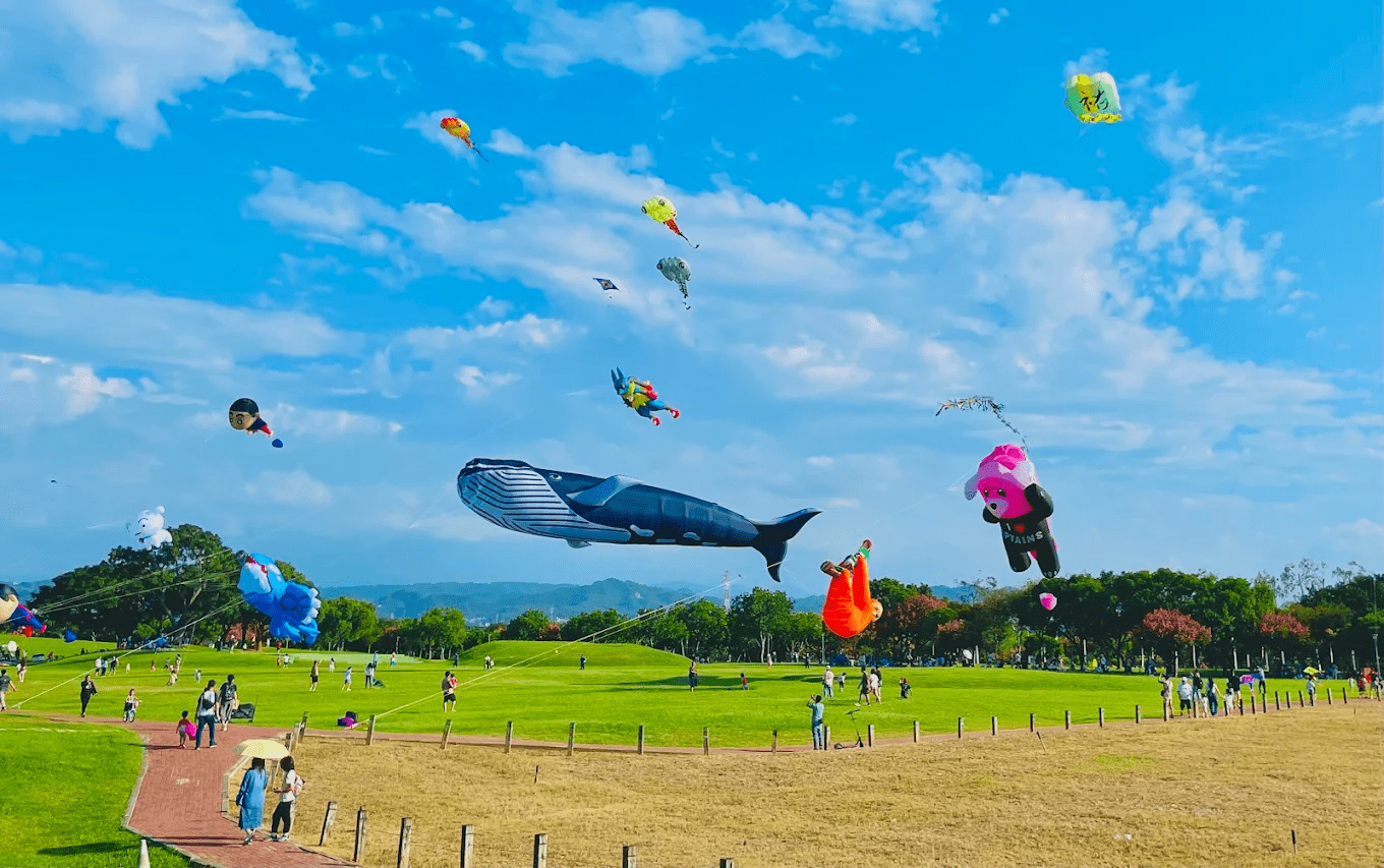 后里環保公園全景