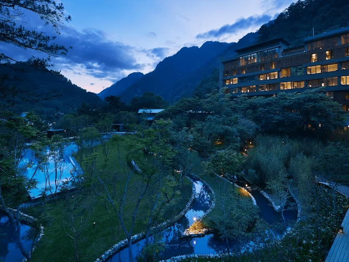 虹夕諾雅谷關｜山林中的五星級日式奢華湯宿，一次滿足泡湯與山景享受