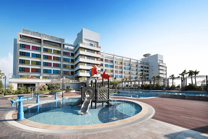 麗寶福容大飯店｜當摩天輪點亮夜空，在台中放慢腳步，與孩子的微笑同行