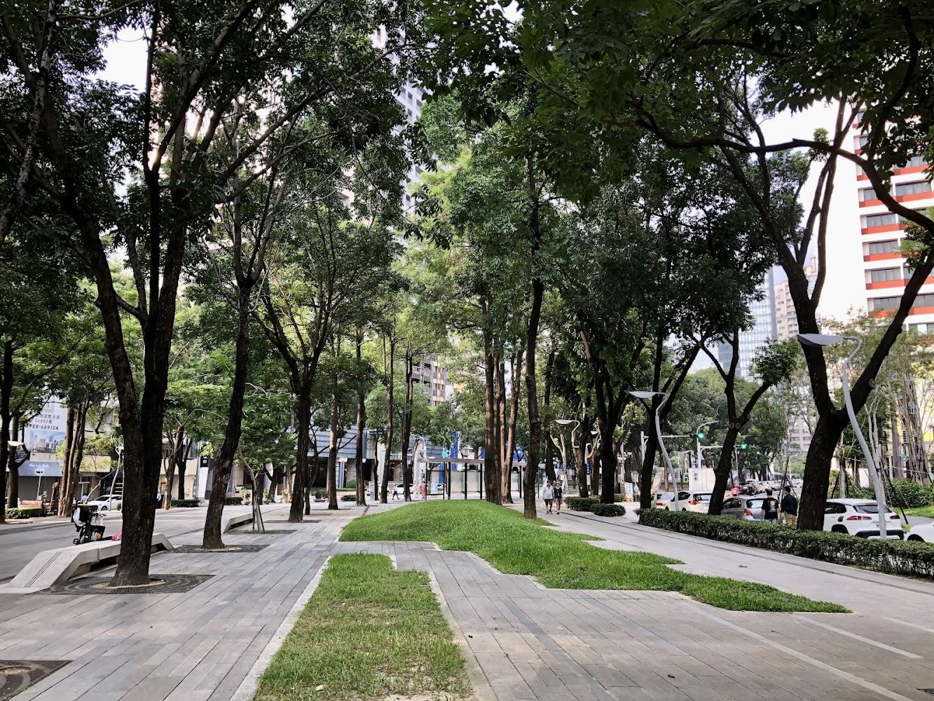 草悟道充滿書法意象的綠意空間