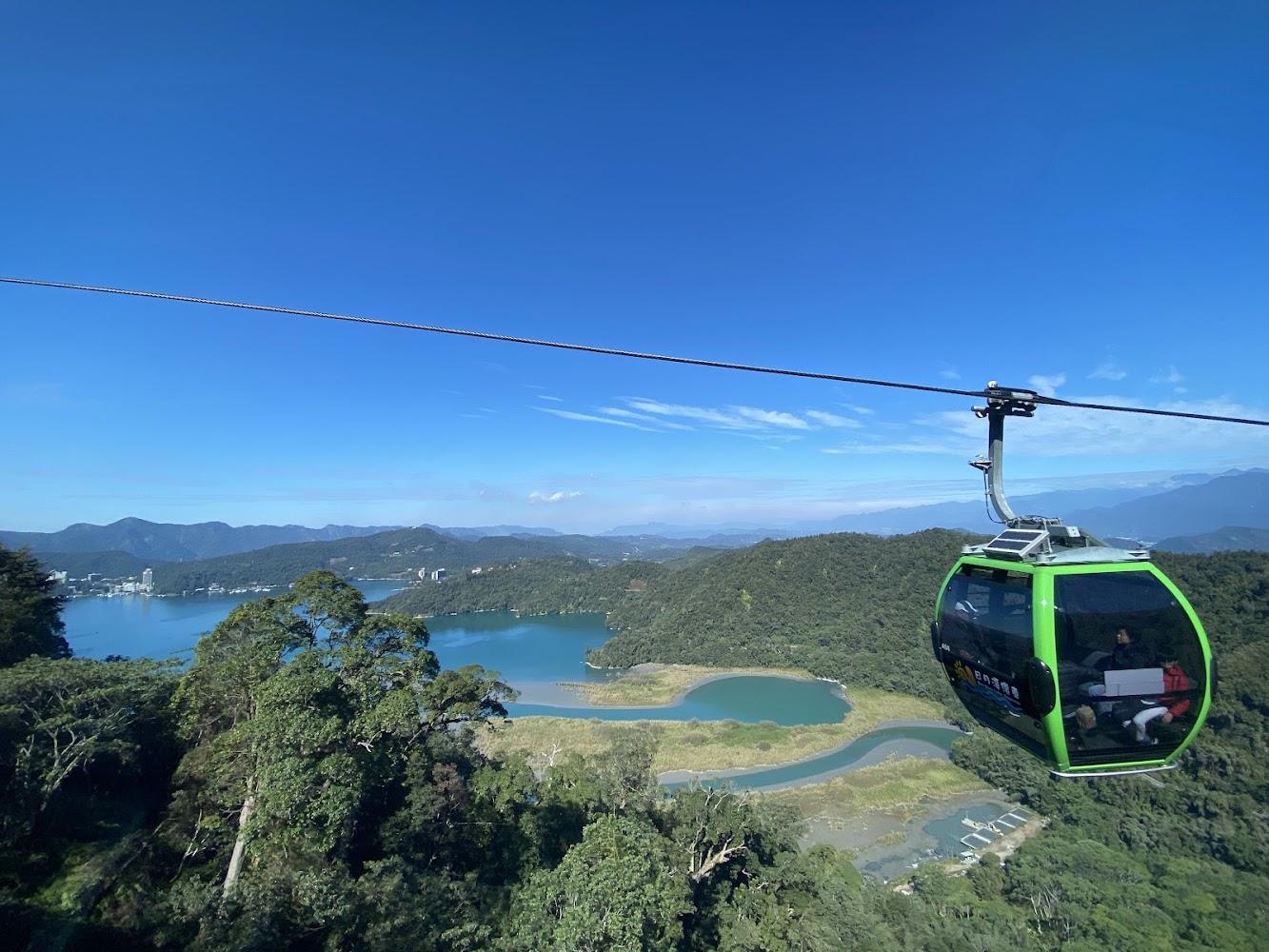 九族文化村｜日月潭纜車的最佳旅遊體驗｜全景景色不容錯過