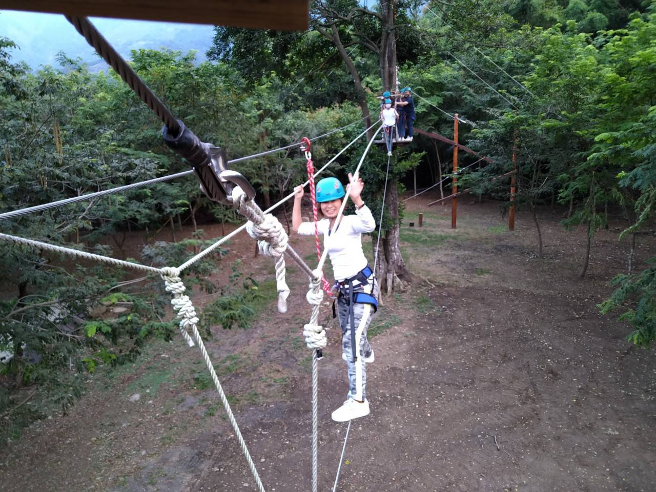 營區風呂與自然景觀的結合