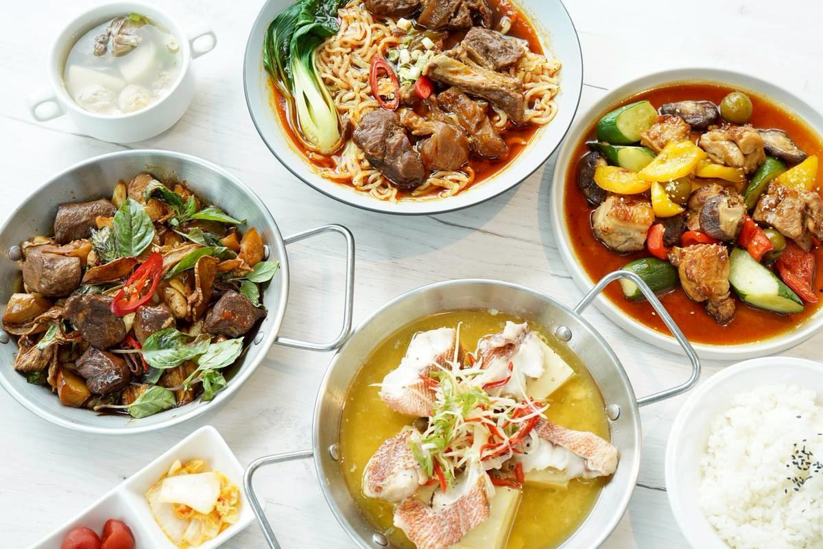 簡約大方的雙人房空間