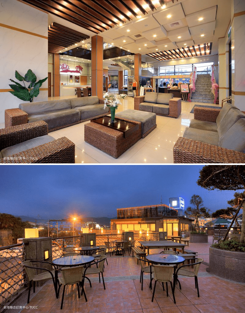 戶外露天SPA池美景