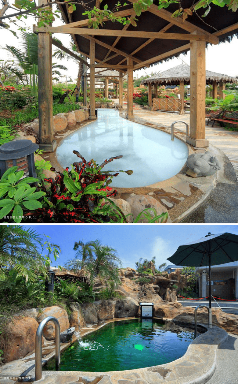 園區內熱帶南洋景觀