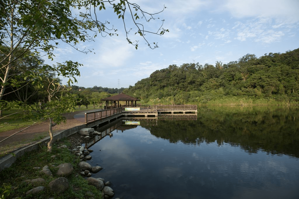 三坑自然生態公園平靜療癒的氛圍