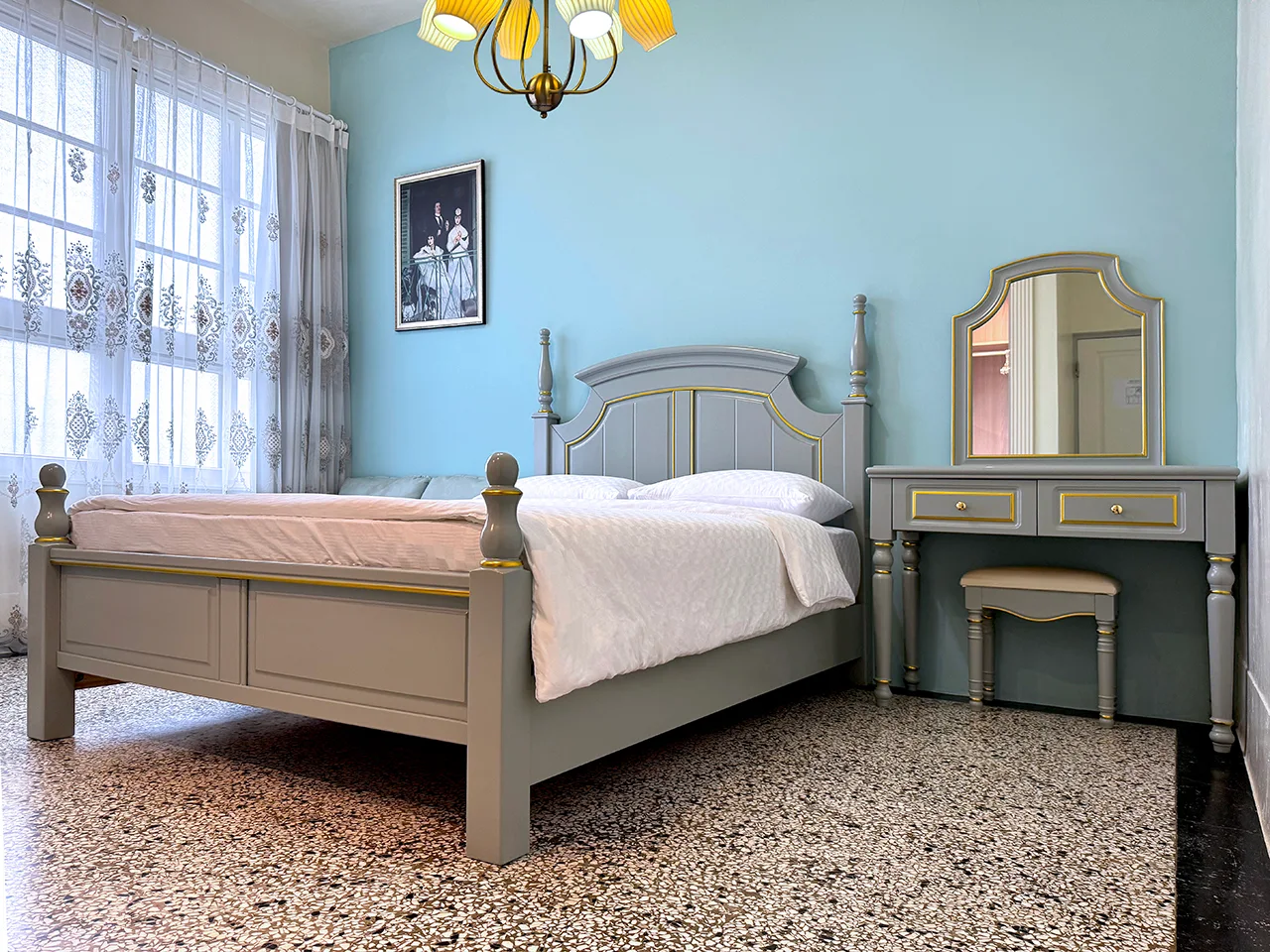 朗香洋房客廳溫潤的設計風格