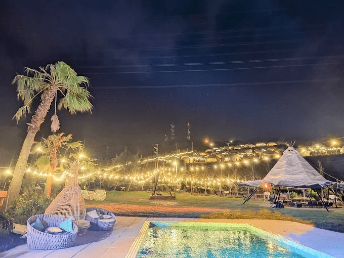 沿著山路走進桃園的森林午後，在叢林開始懶人露營裡慢慢住下一晚 Glamping 時光