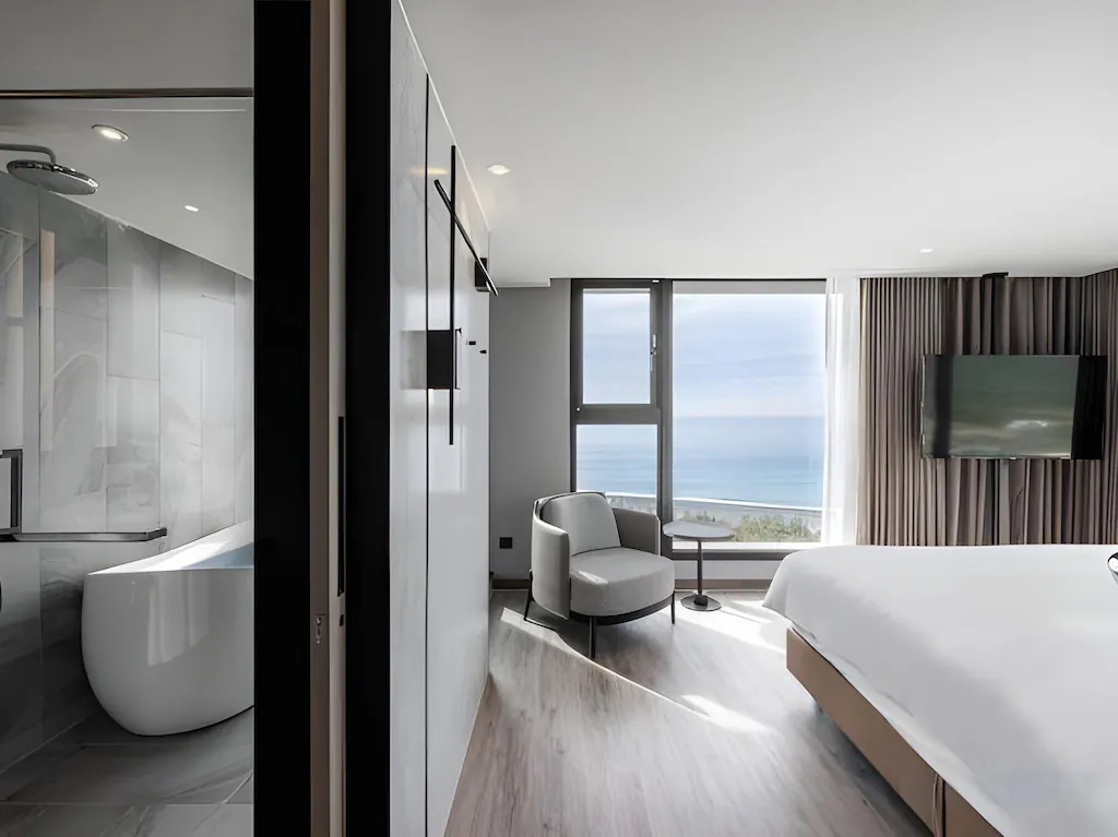 把行程放慢留給山與海,在花蓮太魯閣附近走進煙波大飯店沁海館的早晨時光