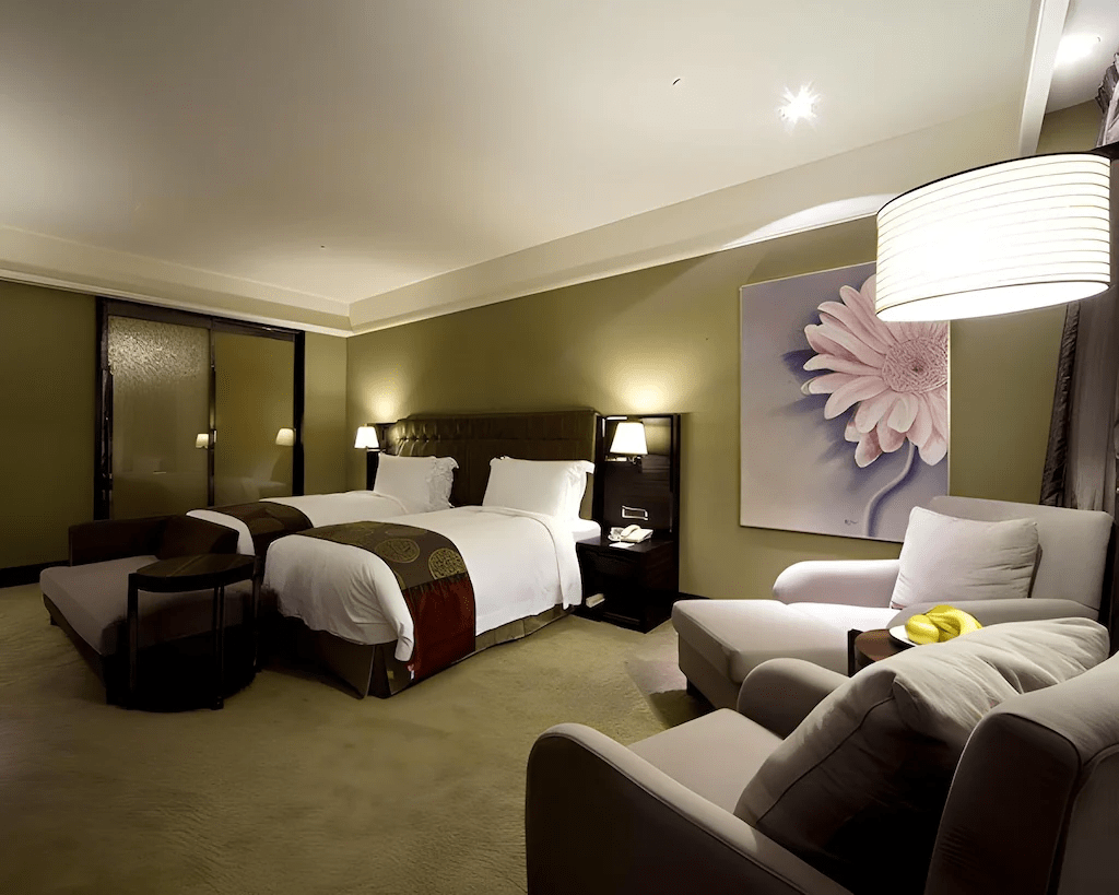 當城市燈光亮起，在福容大飯店台北一館安放台北市中心的一晚行程