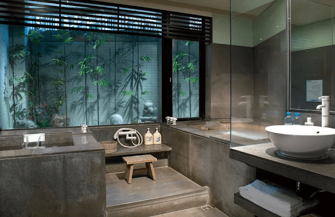 從捷運轉進山路，在北投選一間溫泉飯店，讓身體隨著熱水一寸寸鬆開