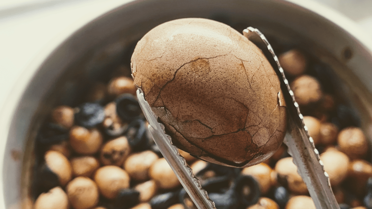 金盆阿嬤香菇茶葉蛋（玄光店）