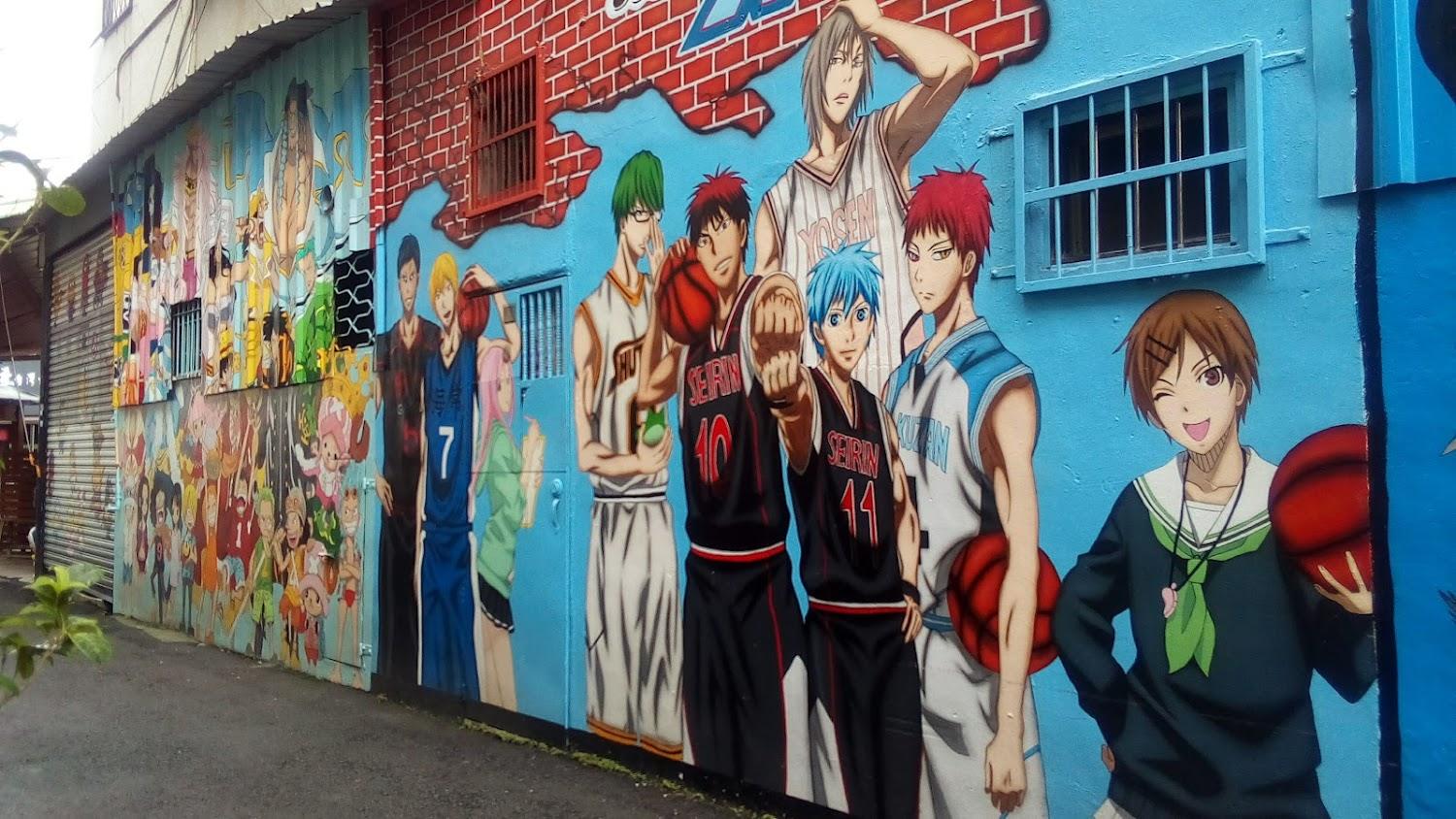 台中動漫彩繪巷